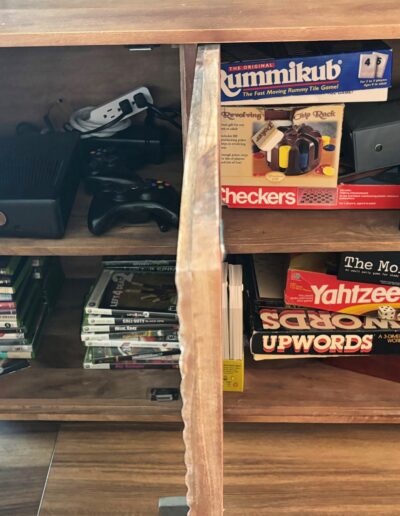 Lots of games inside when you need a break from the sun.